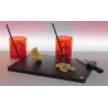 Tagliere Bar Nero 33x23x1