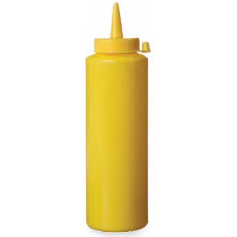 Yellow Squeeze Bottle 236ml