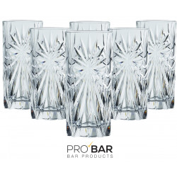 Crystal Melodia Old Fashioned Glasses (set of 6)