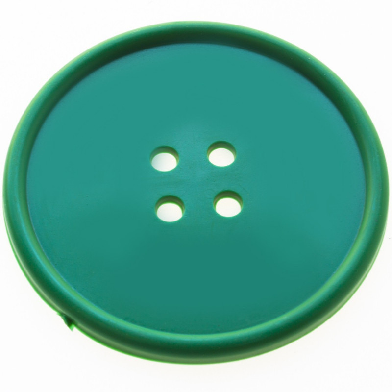 Yellow Button Coaster