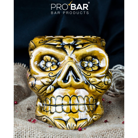 Mexican Sugar Skull Honey Mug