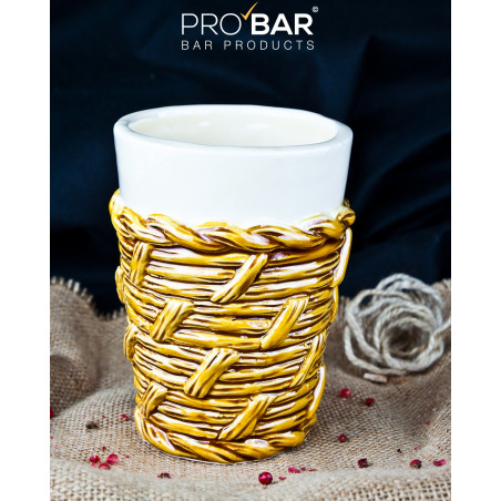 Wicker Tiki Mug