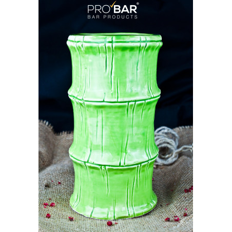 Green Bamboo Tiki Mug