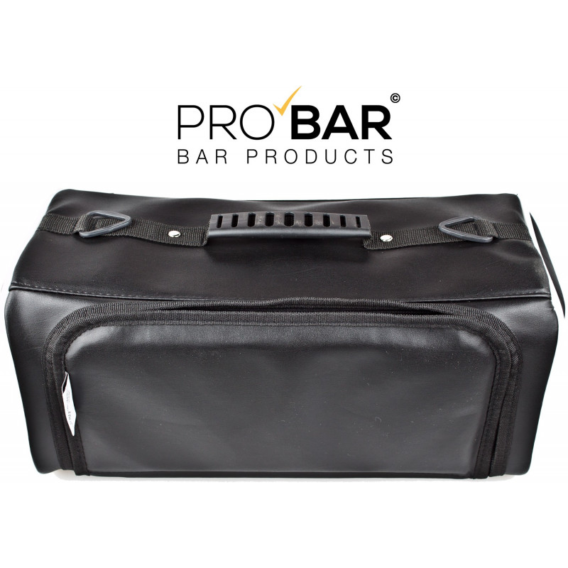 Leather Bartender Bag with Kit Bar Tools PRO BAR