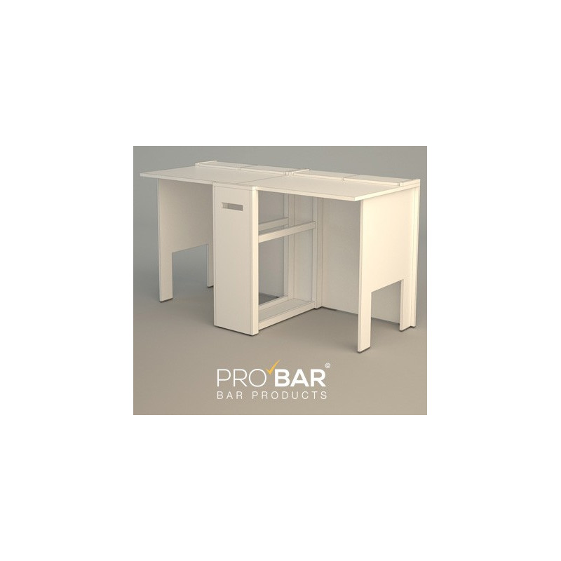 Professional mobile bars and bar stations 90 cm