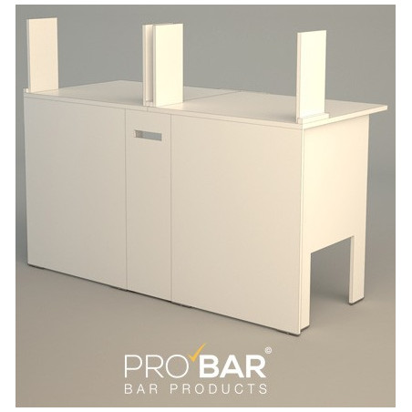 Bancone Cocktail richiudibile con Workstation