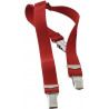 Elastic Red Suspenders