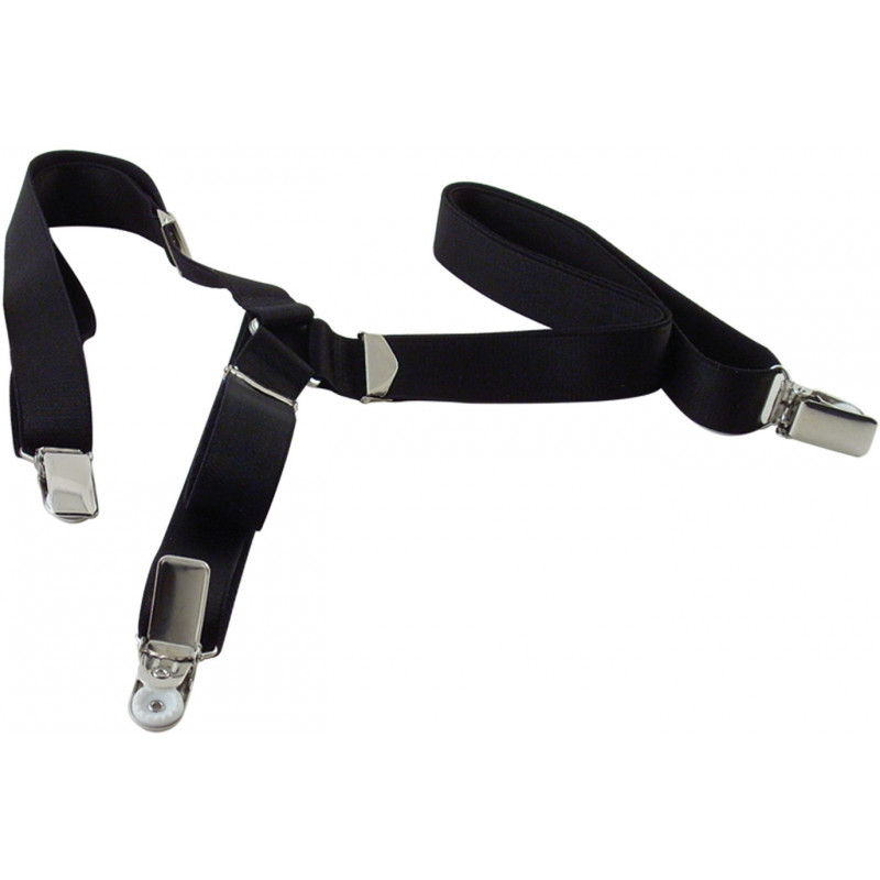 Elastic Black Suspenders