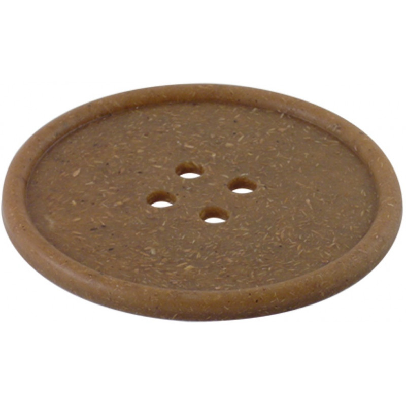 Yellow Button Coaster