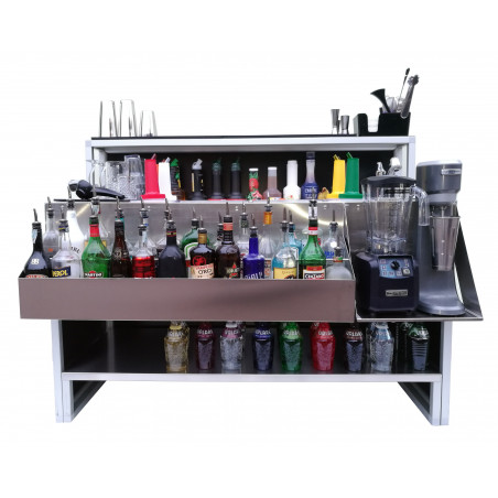 Professional mobile bars and bar stations 90 cm