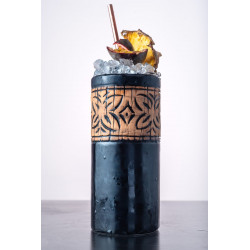 Black Tiki Tumbler