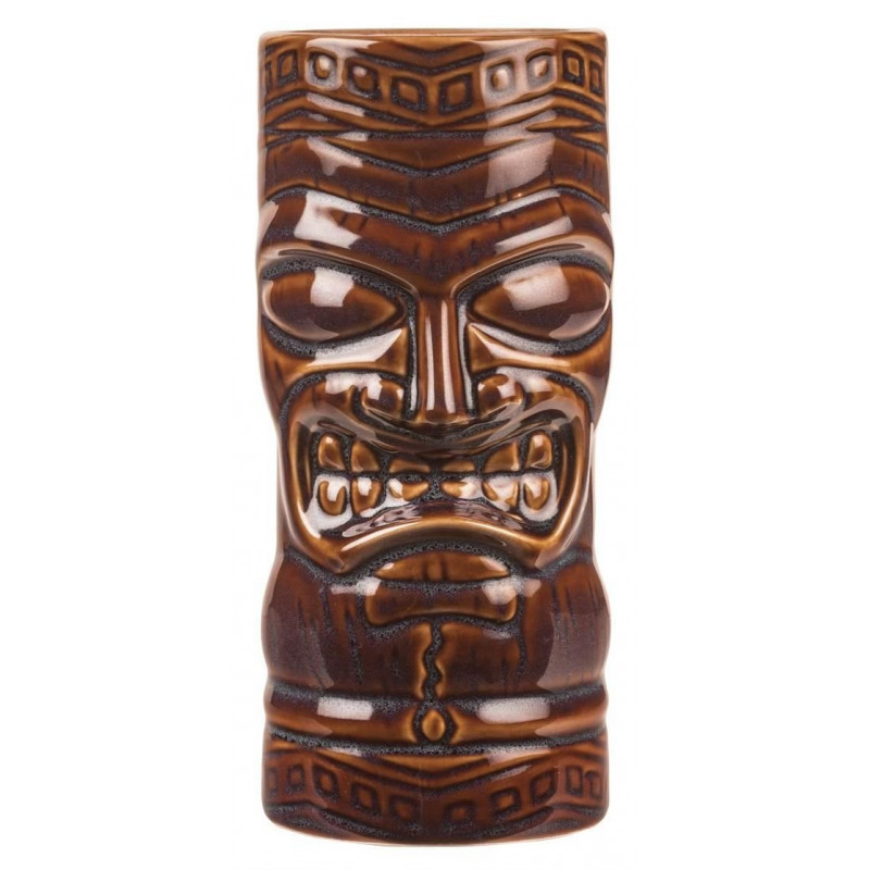 Green Totem Mask Tiki