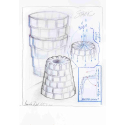 Stack 32cl (6 pcs) Old Fashioned Glass