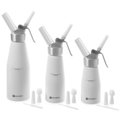 White Aluminium Whipped Siphon