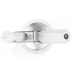 White Aluminium Whipped Siphon
