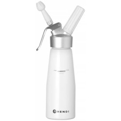 White Aluminium Whipped Siphon