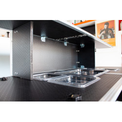 Portable Bartender Trolley Bar Counter