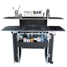 Portable Bartender Trolley Bar Counter