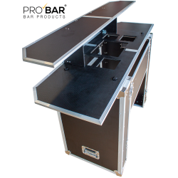 Portable Bartender Trolley Bar Counter