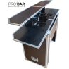 Portable Bartender Trolley Bar Counter