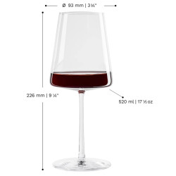 Power 52cl (6 pcs pack) Red Wine Glass