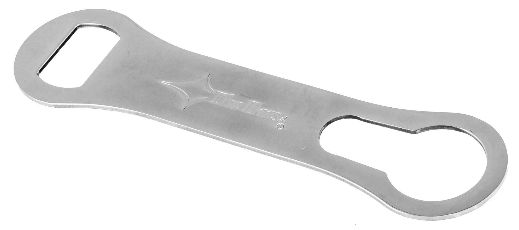 Flaschenöffner V-Rod aus Stahl, 19 cm, mit V-Schlitz