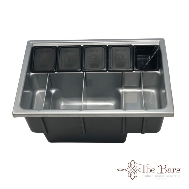 Workstation zum Einbau grau, 84,5 cm, mit Siphon