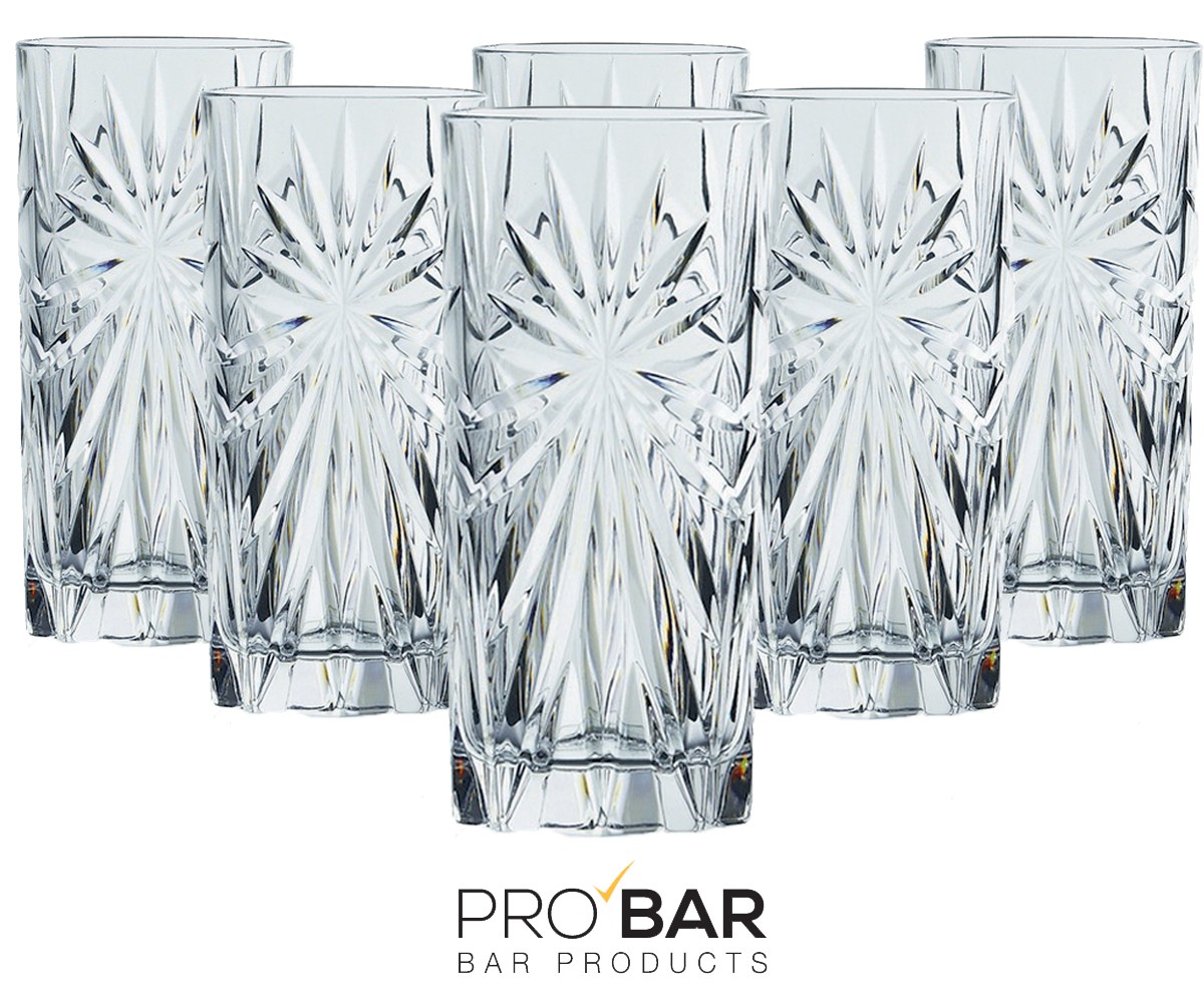 Longdrinkglas Oasis 360 ml, Gravur im Detail