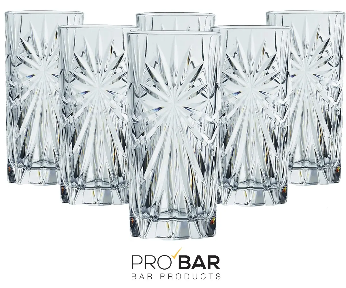 Longdrinkglas Oasis 360 ml, Gravur im Detail
