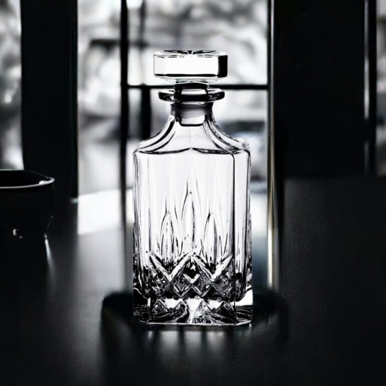 Whiskykaraffe Opera 750 ml aus Kristallglas Luxion, bleifrei