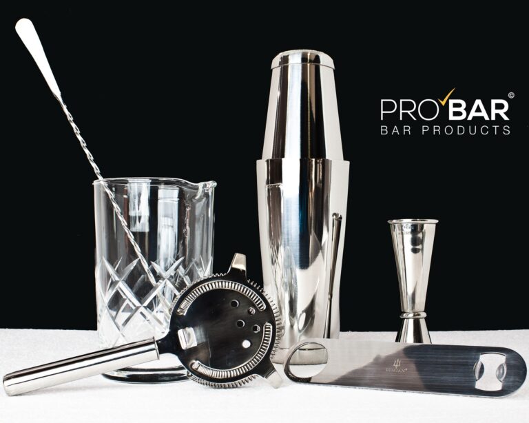 Easy Kit Lumian aus Edelstahl, Barkeeper Set mit 7 Teilen