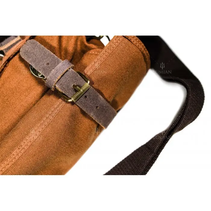 Rolltasche Lumian, aufgerollt und verschnürt