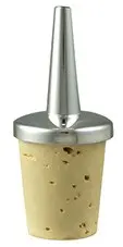 Dash Pourer silber mit Korkfuß, Ansicht 2