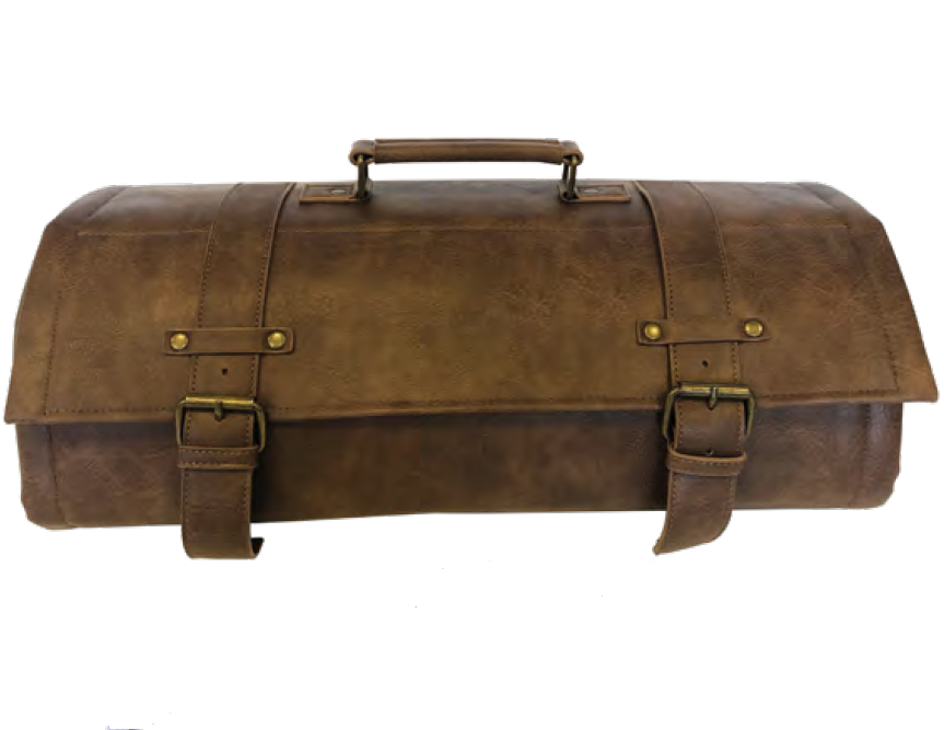 Bartasche Luxury aus Leder, 21 Teile, Ansicht 3