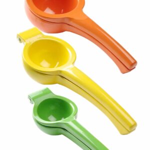 Zitruspresse in 3 Größen aus Aluminium für Limette, Zitrone und Orange