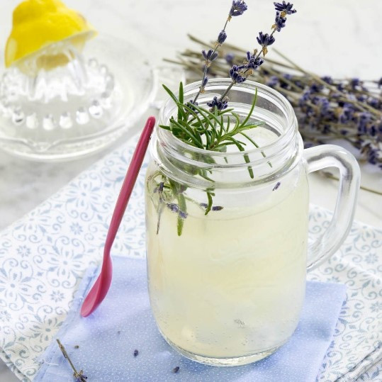 Mason Jar Glas mit Henkel 400 ml Quattro Stagioni, Detailansicht