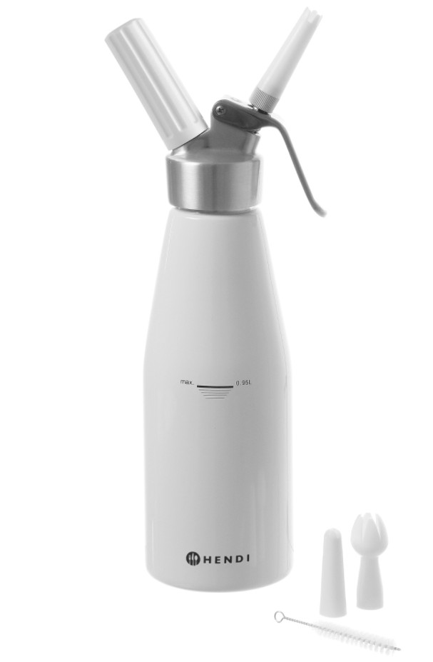 Sahnesiphon Aluminium weiß, Ansicht 8
