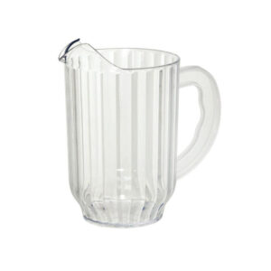 Karaffe Polycarbonat 1 Liter Crystal, durchsichtig und bruchfest