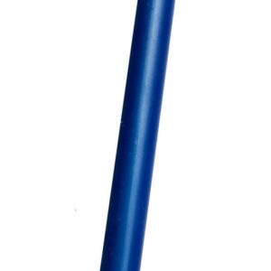 Latte Art Stift aus Edelstahl mit Spitze, Schaufel und blauem Gummigriff
