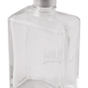 Vorratsflasche eckig 100 ml aus Glas mit Schraubverschluss