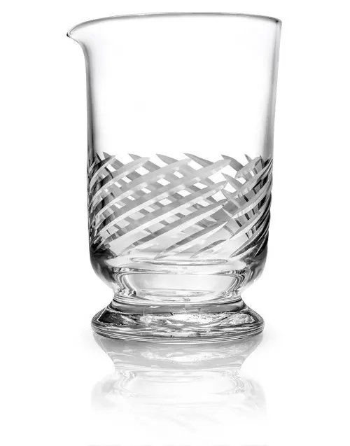 Rührglas Kashiwa 700 ml von Lumian, aus Glas mit Rillen