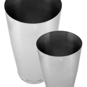 Boston Shaker Set gewichtet, Tin 28 oz und Half Tin 20 oz aus Edelstahl 18/10