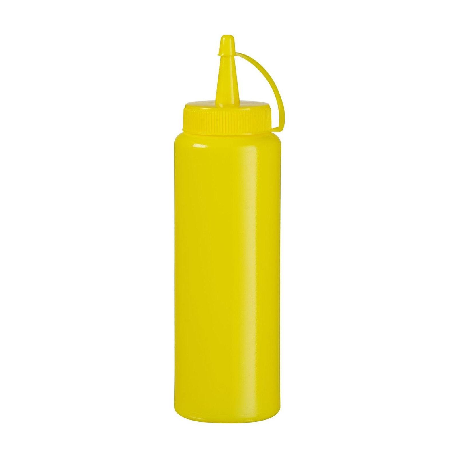 Quetschflasche 350 ml gelb mit schmaler Spitze
