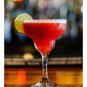 Margaritaglas Sombrero 270 ml mit breitem Rand, 6er-Set