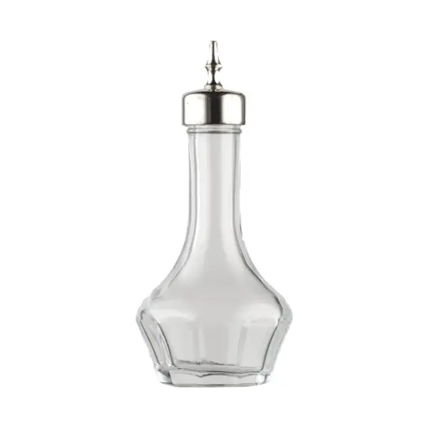 Bitter Bottle 50 ml aus Glas mit montiertem Dash Pourer aus Edelstahl