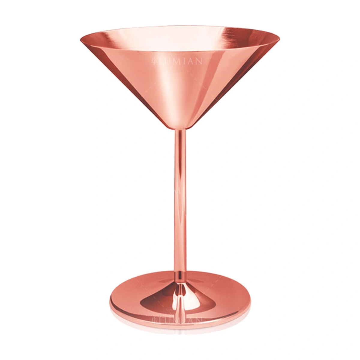 Martiniglas Bond Kupfer 230 ml von Lumian aus kupferbeschichtetem Edelstahl