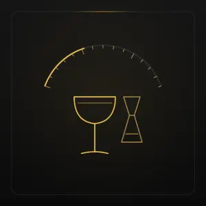 Wareneinsatz der Cocktailkarte von PROBAR, berechnet für bis zu 20 Rezepte