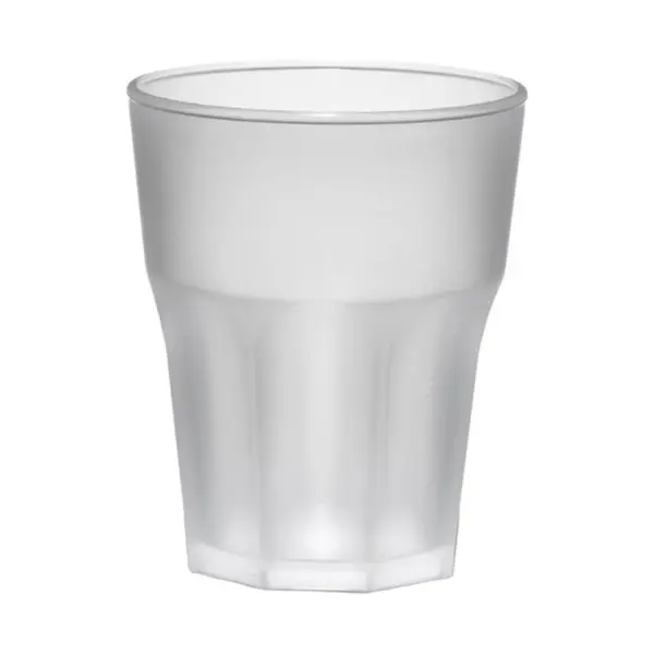 Mehrwegbecher Granity Frost 290 ml, SAN satiniert, 8er-Set