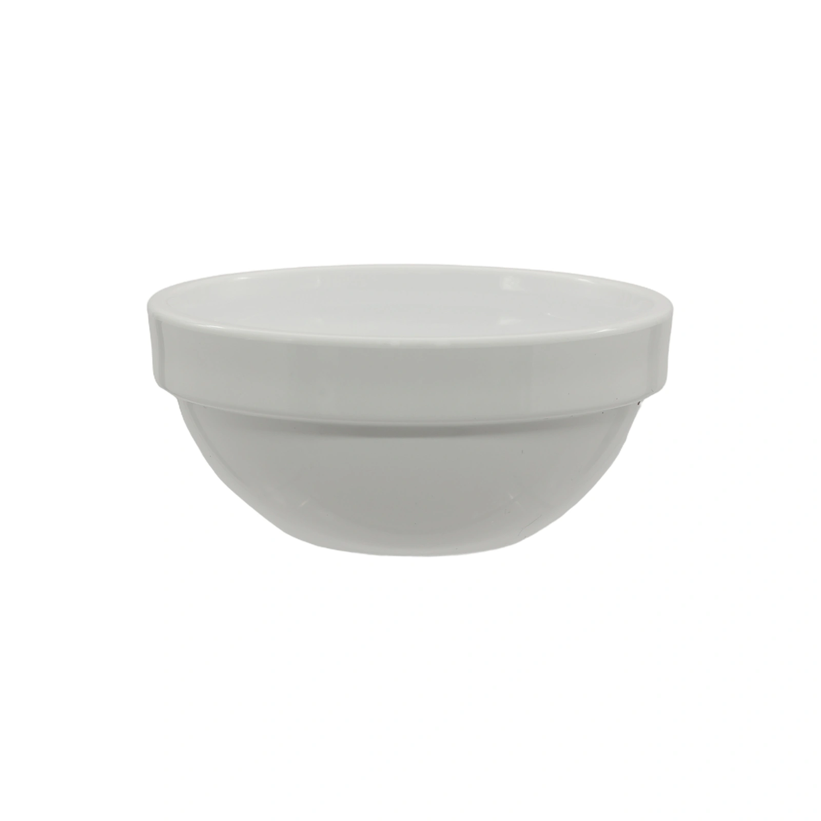 Fingerfood Schälchen Friendly von APS, rund, weiß, aus recyceltem PET, Ø 7,5 cm, 3,5 cm hoch, 50 ml