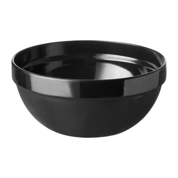 Knabberschale Friendly von APS, schwarz, aus recyceltem PET, Ø 10 cm, 4,5 cm hoch, 150 ml